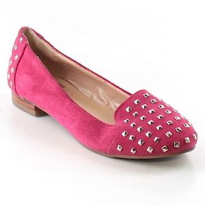 Dolce Vita | Studded Magenta Loafers